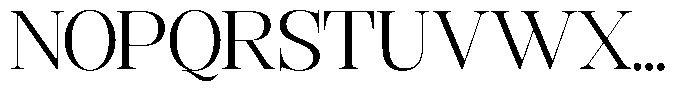Rafiela Regular Font UPPERCASE
