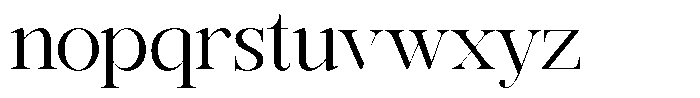 Rafiela Regular Font LOWERCASE