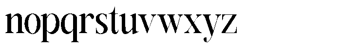 Rafiela Semi Bold Condensed Font LOWERCASE