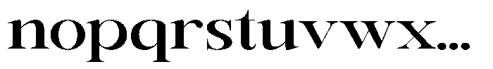 Rafiela Semi Bold Expanded Font LOWERCASE