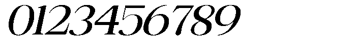 Rafiela Semi Bold Italic Font OTHER CHARS