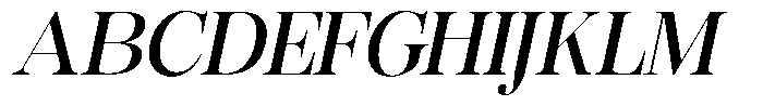 Rafiela Semi Bold Italic Font UPPERCASE