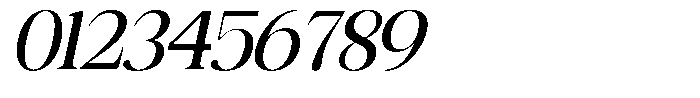 Rafiela Semi Bold Semi Condensed Italic Font OTHER CHARS