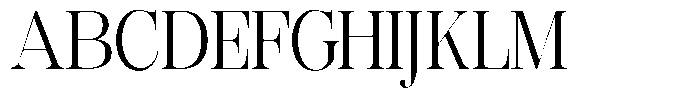 Rafiela Semi Condensed Font UPPERCASE