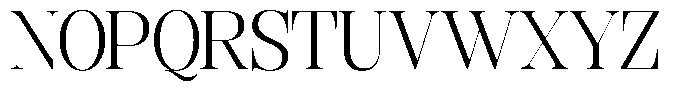 Rafiela Semi Condensed Font UPPERCASE