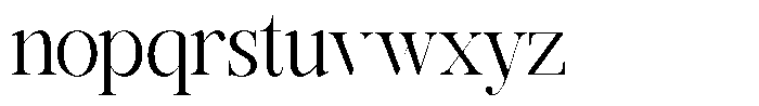 Rafiela Semi Condensed Font LOWERCASE