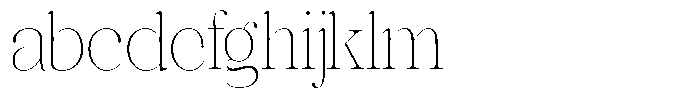 Rafiela Thin Semi Condensed FONT