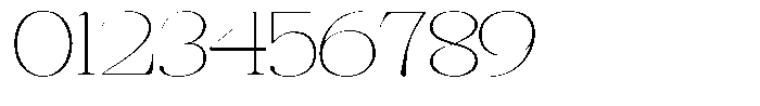 Rafiela Thin Semi Expanded Font OTHER CHARS