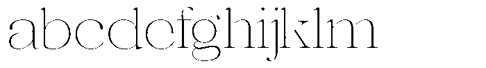 Rafiela Thin Semi Expanded FONT