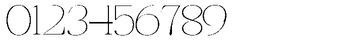 Rafiela Thin Font OTHER CHARS