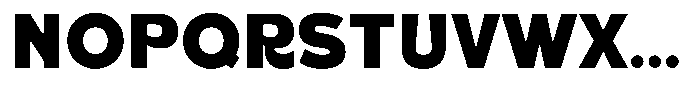 Rafigo Font UPPERCASE