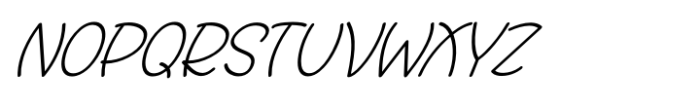 Rafoxy Italic Font LOWERCASE