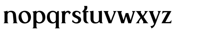 Raftage Medium Font LOWERCASE