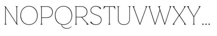 Raftage Thin Font UPPERCASE