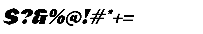 Raftket Italic Font OTHER CHARS