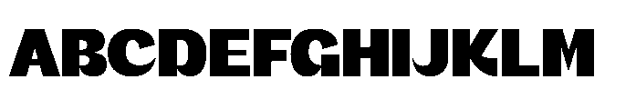 Raftket Regular Font UPPERCASE