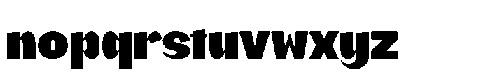 Raftket Regular Font LOWERCASE
