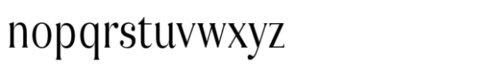 Ragazzi Condensed Medium Font LOWERCASE