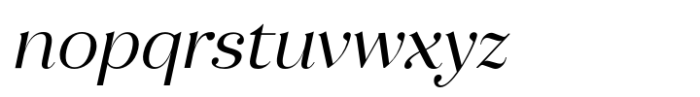 Ragazzi Medium Italic Font LOWERCASE