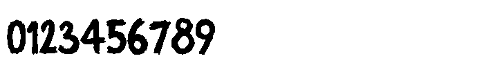 Rage Guerilla Font OTHER CHARS