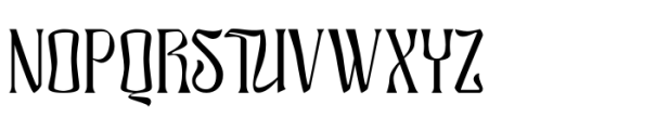 Raghlick Regular Font UPPERCASE