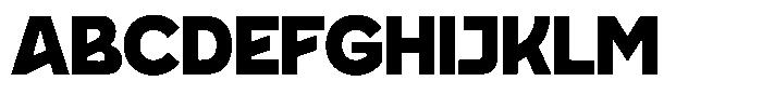 Ragick Font UPPERCASE