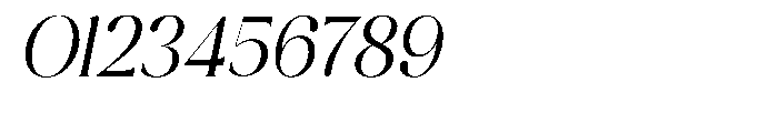 Ragie Italic Font OTHER CHARS