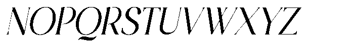 Ragie Italic Font UPPERCASE