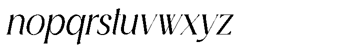 Ragie Italic Font LOWERCASE