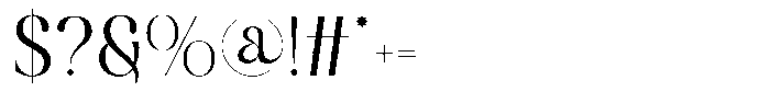 Ragie Regular Font OTHER CHARS
