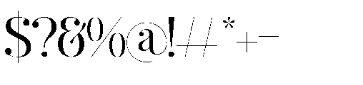 Ragiften Regular Font OTHER CHARS
