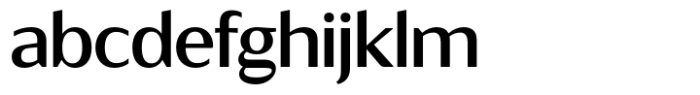 Ragik Sans Medium Font LOWERCASE