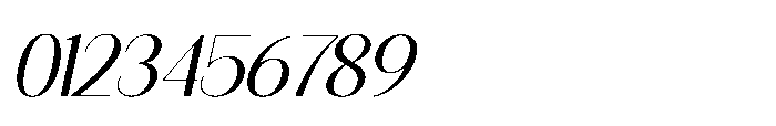Ragion Slant Font OTHER CHARS