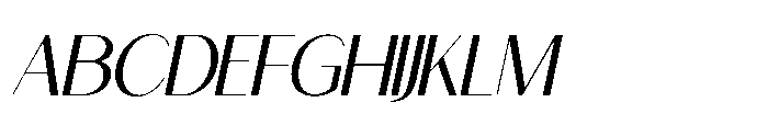 Ragion Slant Font UPPERCASE