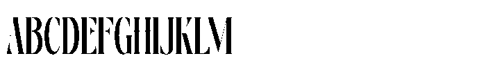 Ragitan Regular Font UPPERCASE