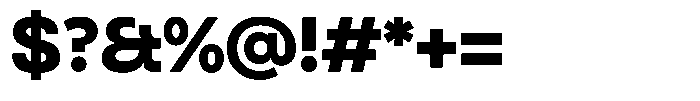 Ragito Bold Font OTHER CHARS