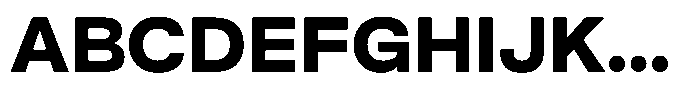 Ragito Bold Font UPPERCASE