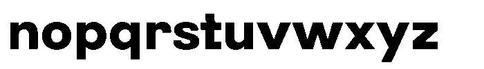 Ragito Bold Font LOWERCASE