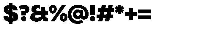 Ragito Extrabold Font OTHER CHARS