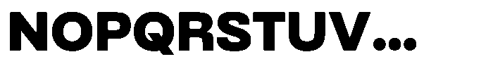 Ragito Extrabold Font UPPERCASE