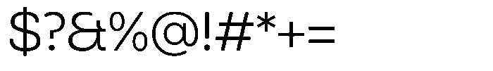 Ragito Light Font OTHER CHARS