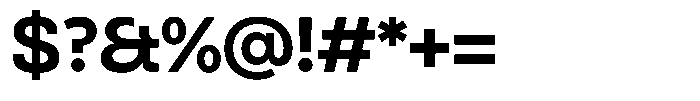 Ragito Semibold Font OTHER CHARS