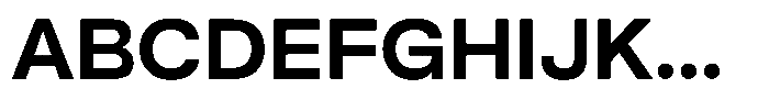 Ragito Semibold Font UPPERCASE