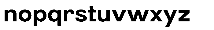 Ragito Semibold Font LOWERCASE