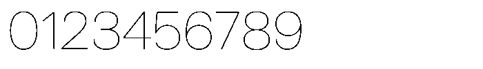 Ragito Thin Font OTHER CHARS