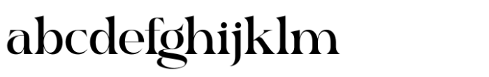 Raglika Regular Font LOWERCASE