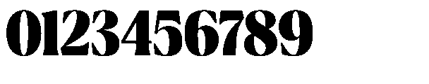 Ragmont Serif Black Condensed Font OTHER CHARS