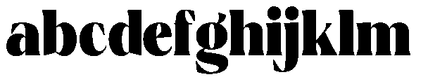 Ragmont Serif Black Condensed FONT