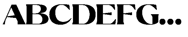 Ragmont Serif Black Expanded Font UPPERCASE