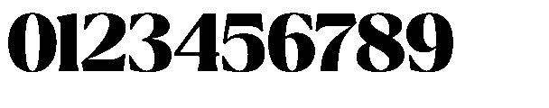 Ragmont Serif Black Font OTHER CHARS